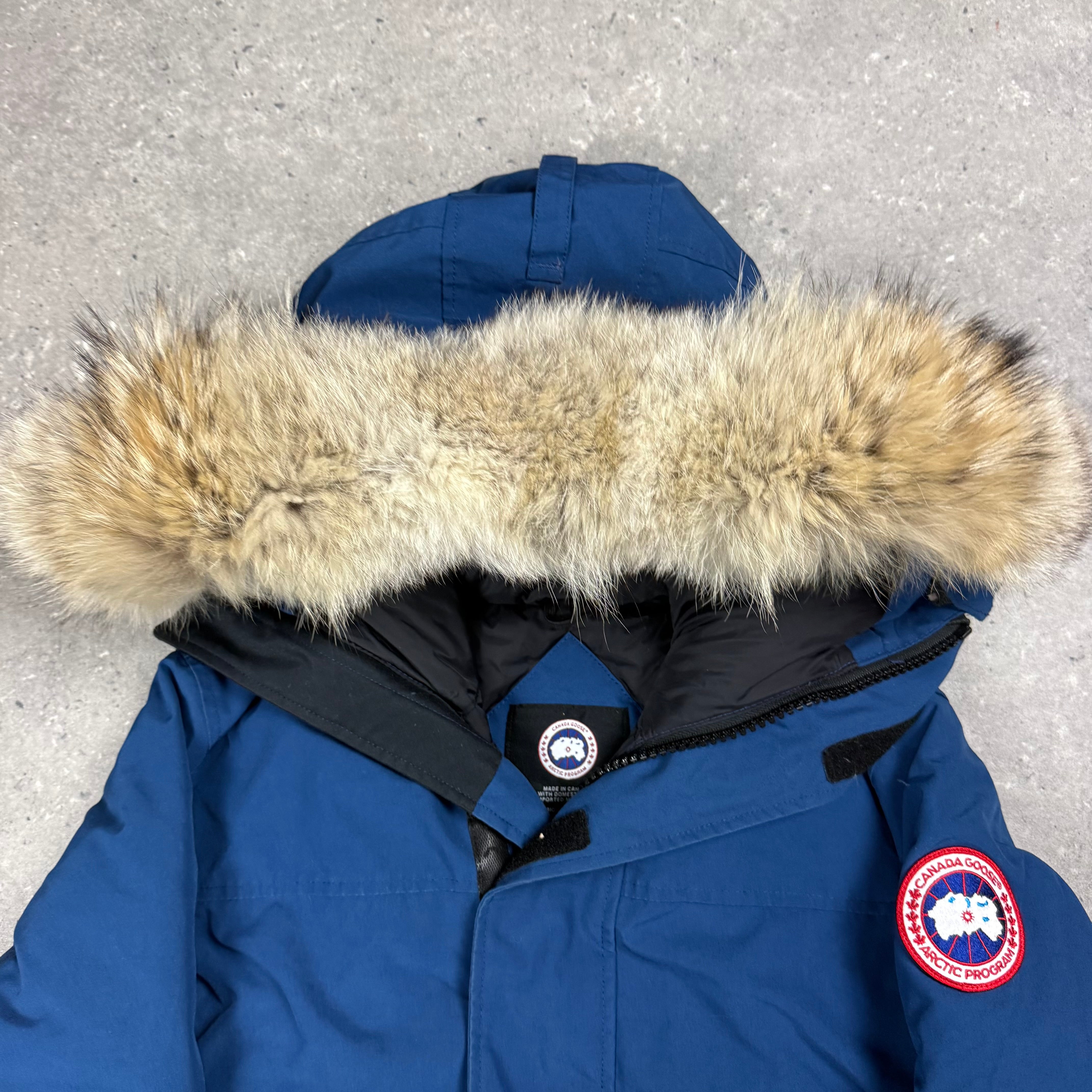 CANADA GOOSE LANGFORD PARKA BLUE FUSION - (S)