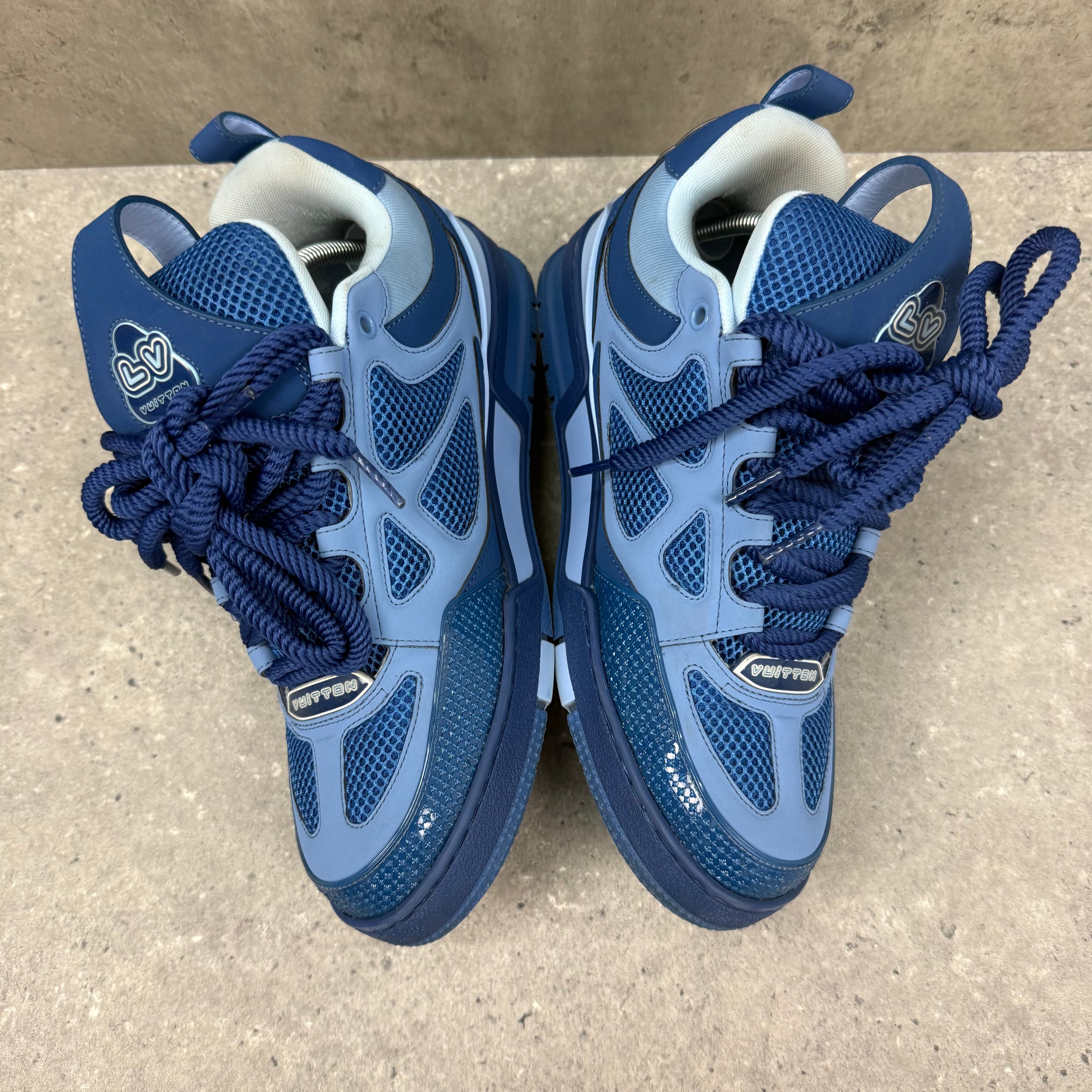 LOUIS VUITTON SKATES BLUE - EU42 (FITS UK 9)