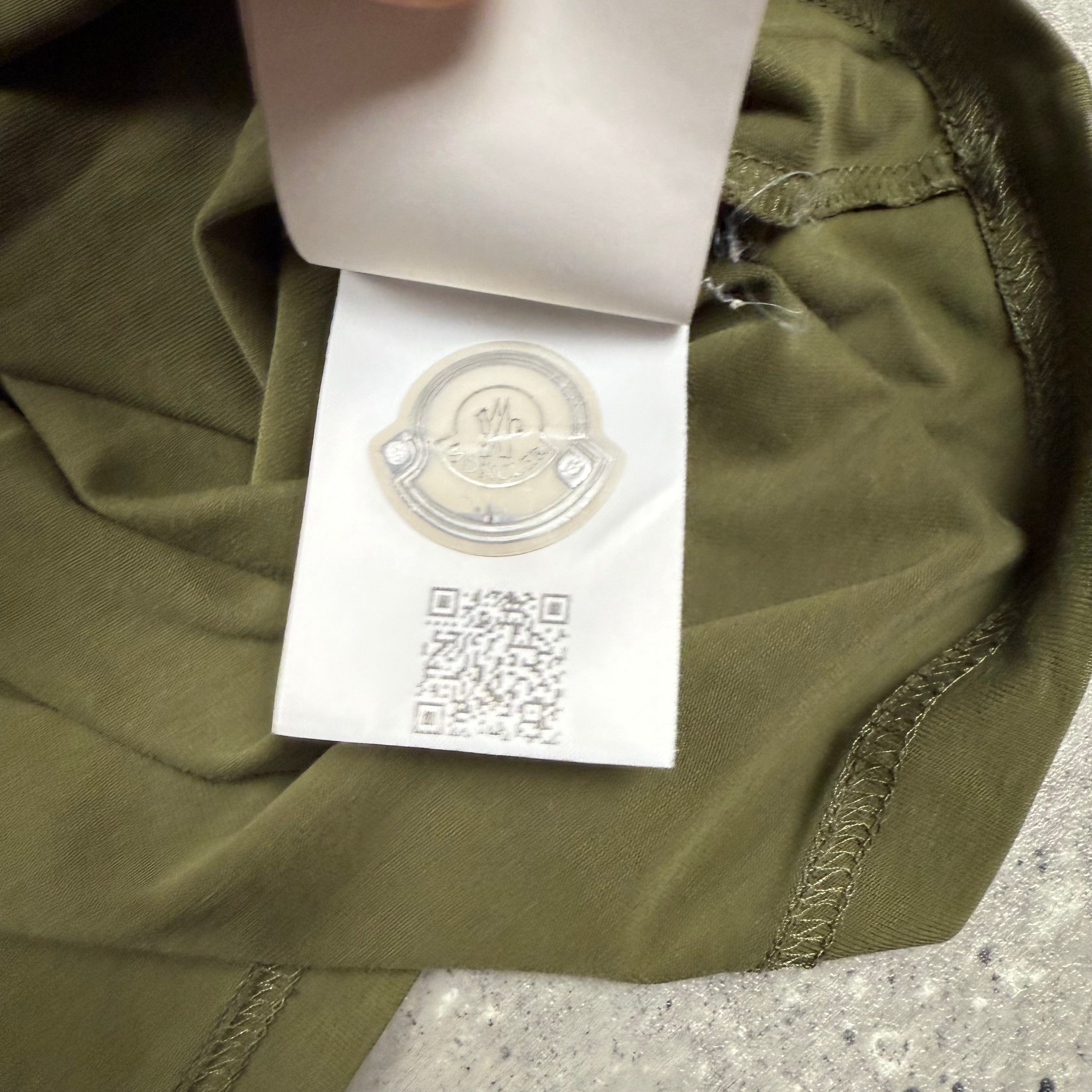 MONCLER MAGLIA T-SHIRT KHAKI - (S)