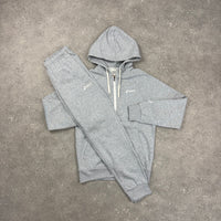 ASICS CLUB FLEECE TRACKSUIT - GREY