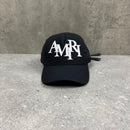 AMIRI SCATTER LOGO TRUCKER CAP