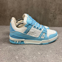 LOUIS VUITTON BLUE TRAINERS - EU41.5 (FITS UK 8.5)