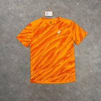 ASICS ALL OVER T-SHIRT - YAMABUKI ORANGE