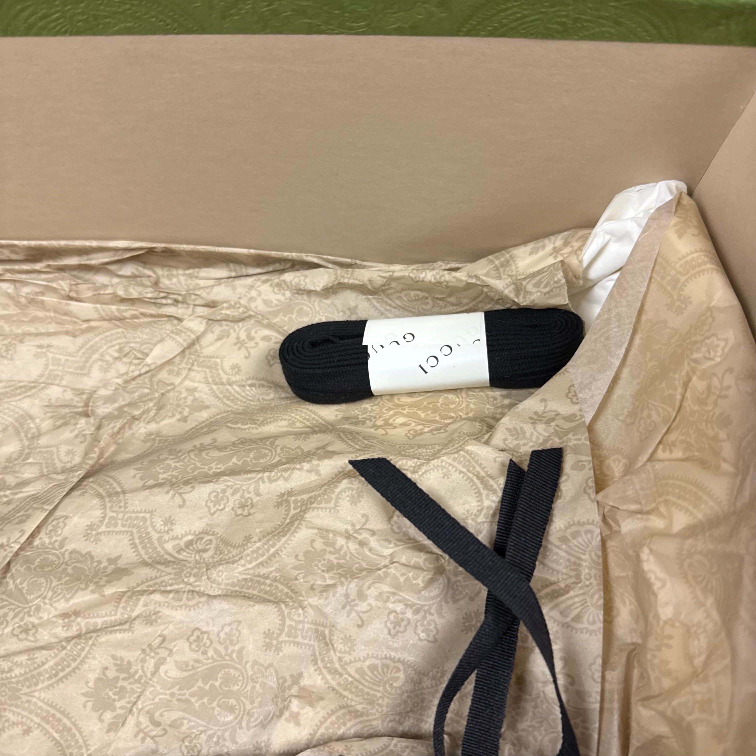 GUCCI RHYTON TRAINERS BLACK - (EU43 / UK9)