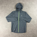 ASICS CORE WINDRUNNER JACKET - STEEL GREY