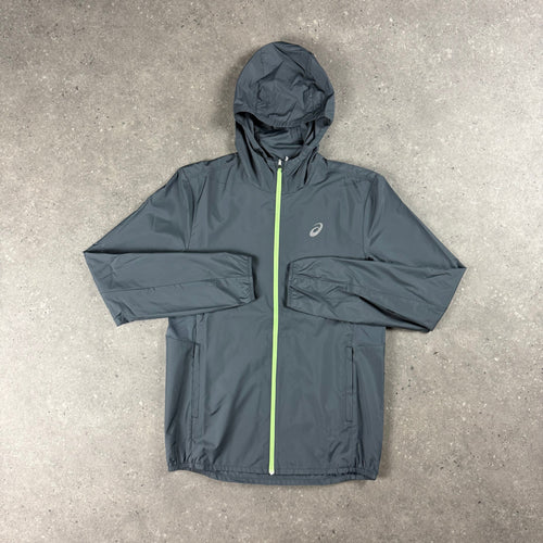 ASICS CORE WINDRUNNER JACKET - STEEL GREY