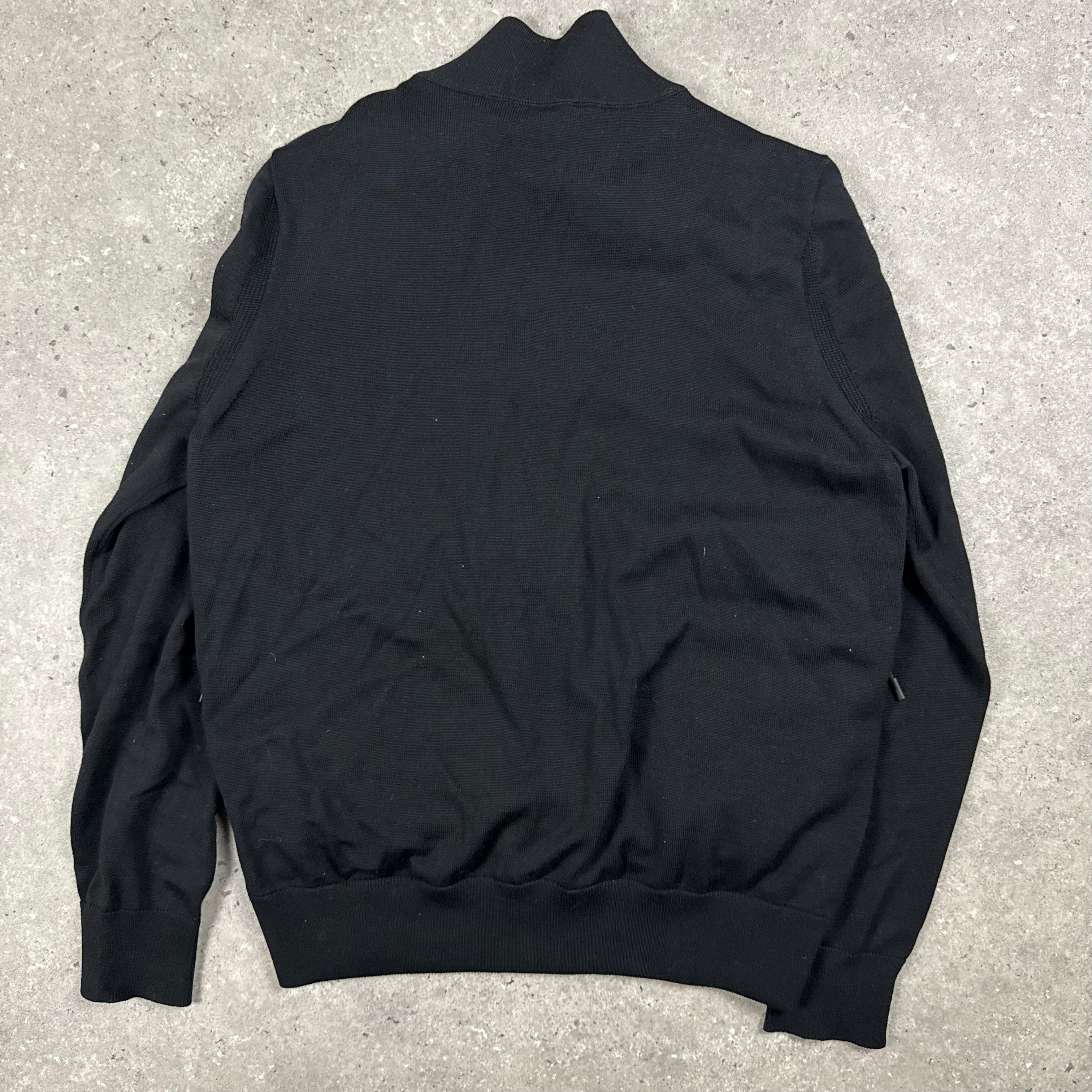 CANADA GOOSE KNITTED JACKET BLACK - (S)