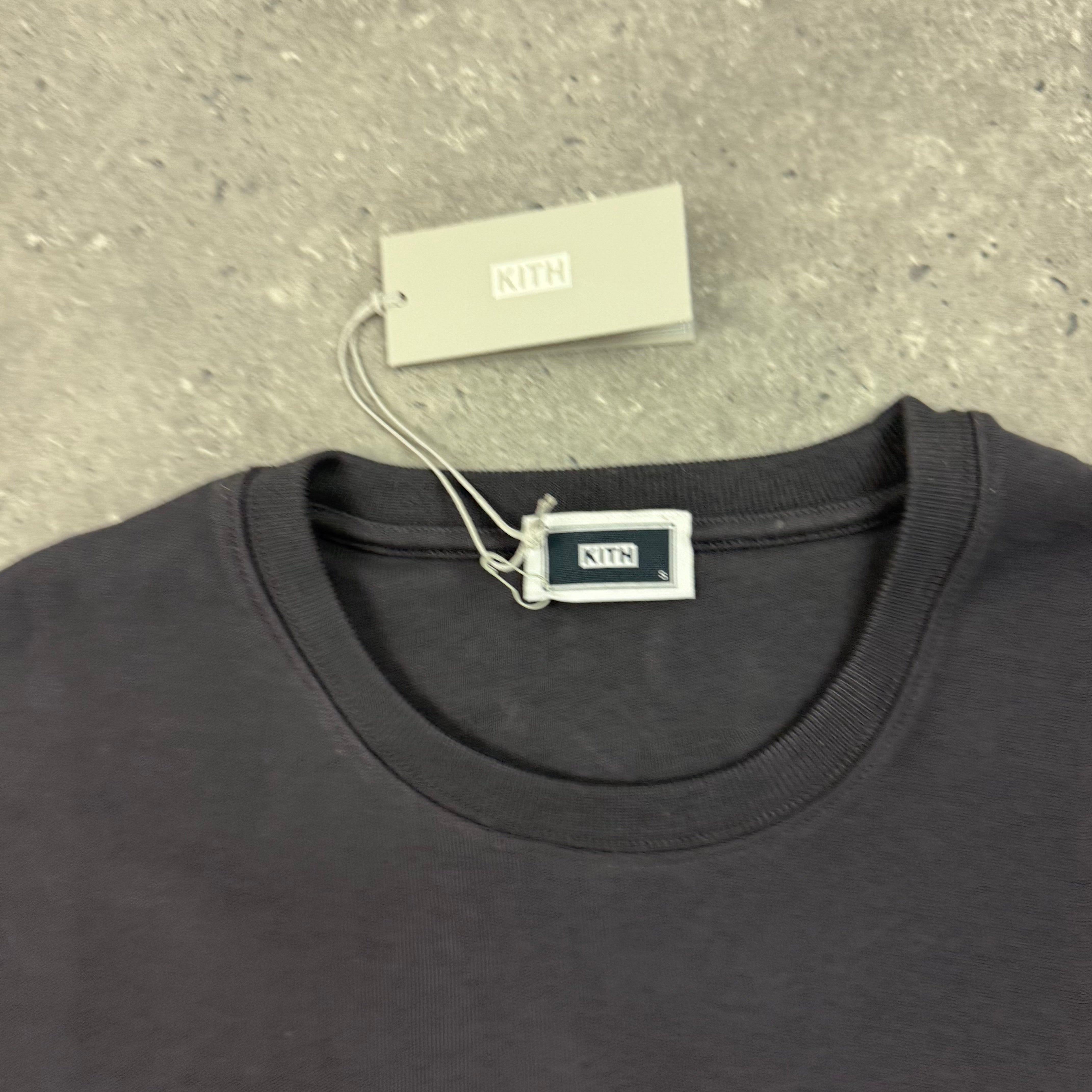 KITH QUINN T-SHIRT - BLACK / WHITE