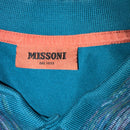 MISSONI POLO T-SHIRT BLUE/ CYAN