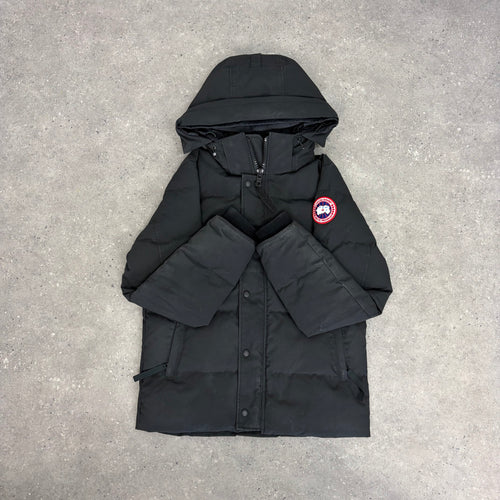 CANADA GOOSE WYNDHAM PARKA BLACK - (XS)