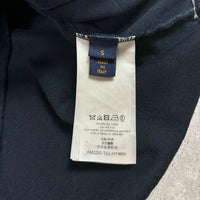 LOUIS VUITTON NAVY MONOGRAM T-SHIRT - (FITS S/M)