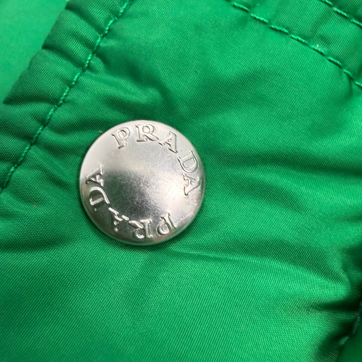 PRADA PUFFER JACKET GREEN - (S)