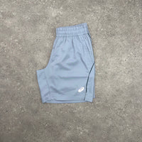 ASICS SLANT PANEL SHORTS - GREY BLUE