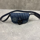 DIOR x DENIM TEARS SADDLE SHOULDER BAG