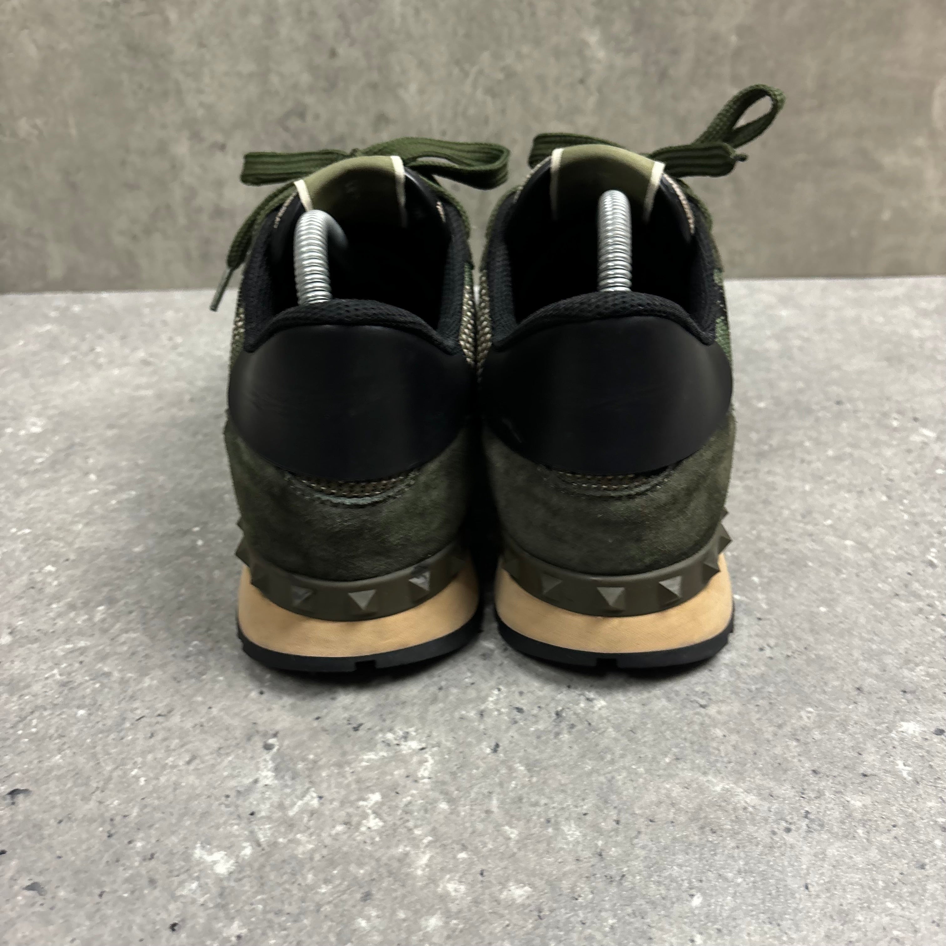 VALENTINO ROCKRUNNER KHAKI - (EU 41 / UK 7)