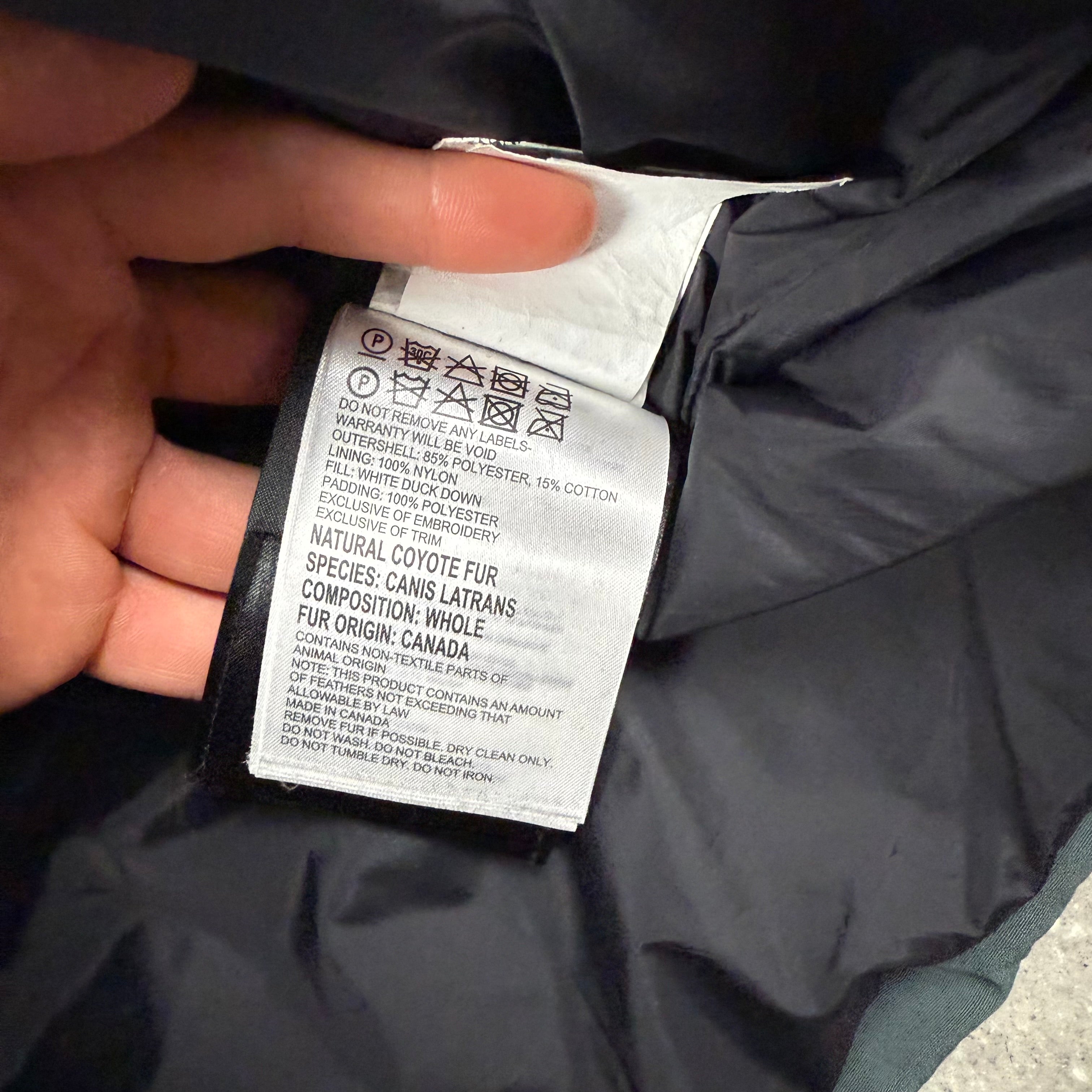 CANADA GOOSE CARSON PARKA SLATE GREEN  - (S)