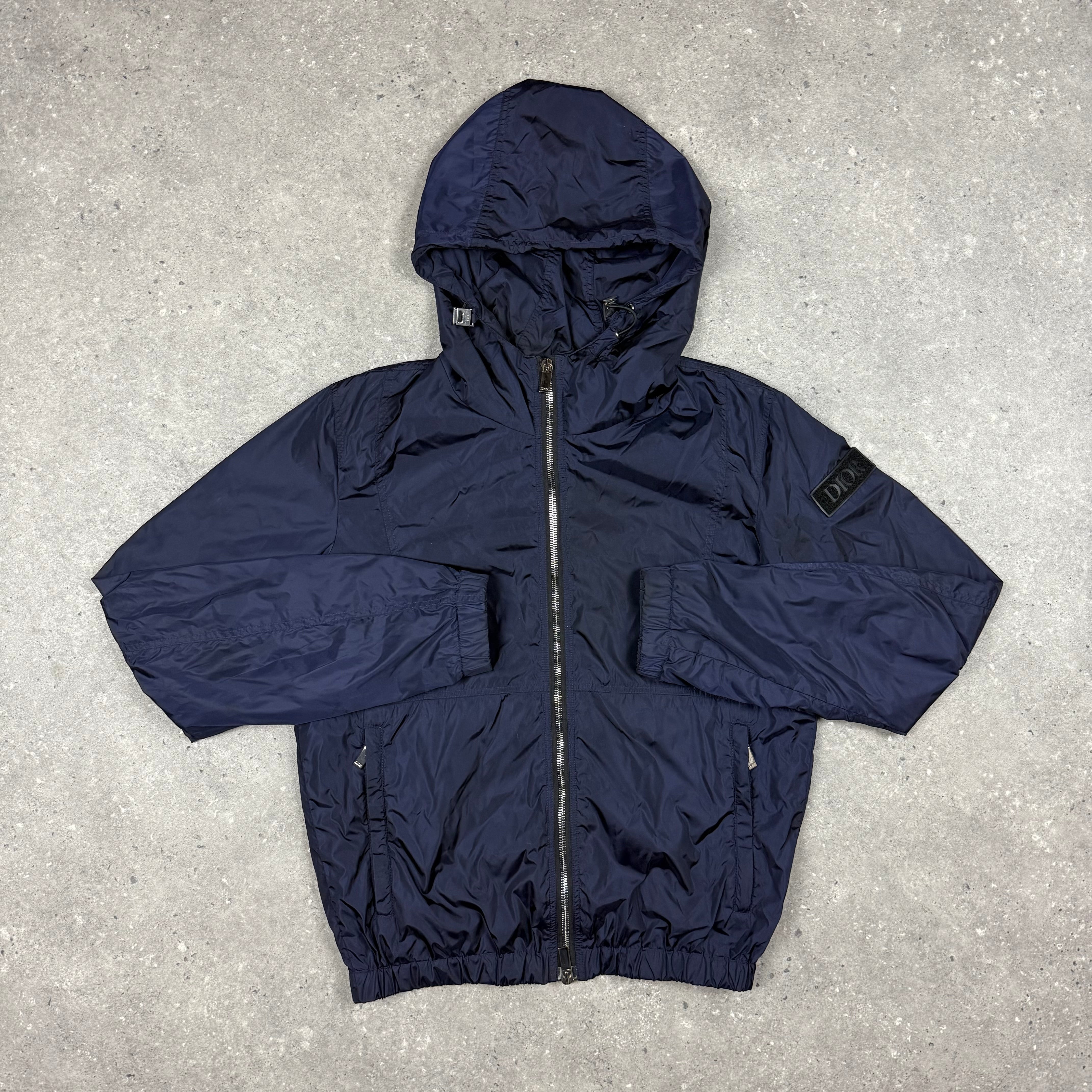 DIOR NYLON JACKET NAVY - (XS)