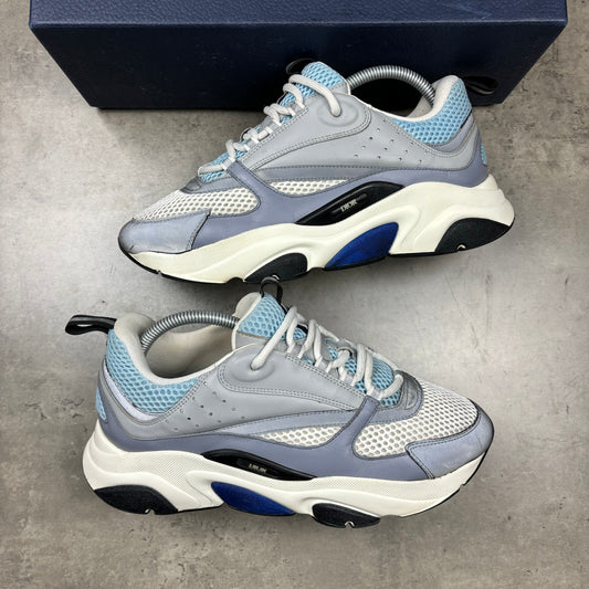 DIOR B22 TRAINERS - BABY BLUE (FITS 7)