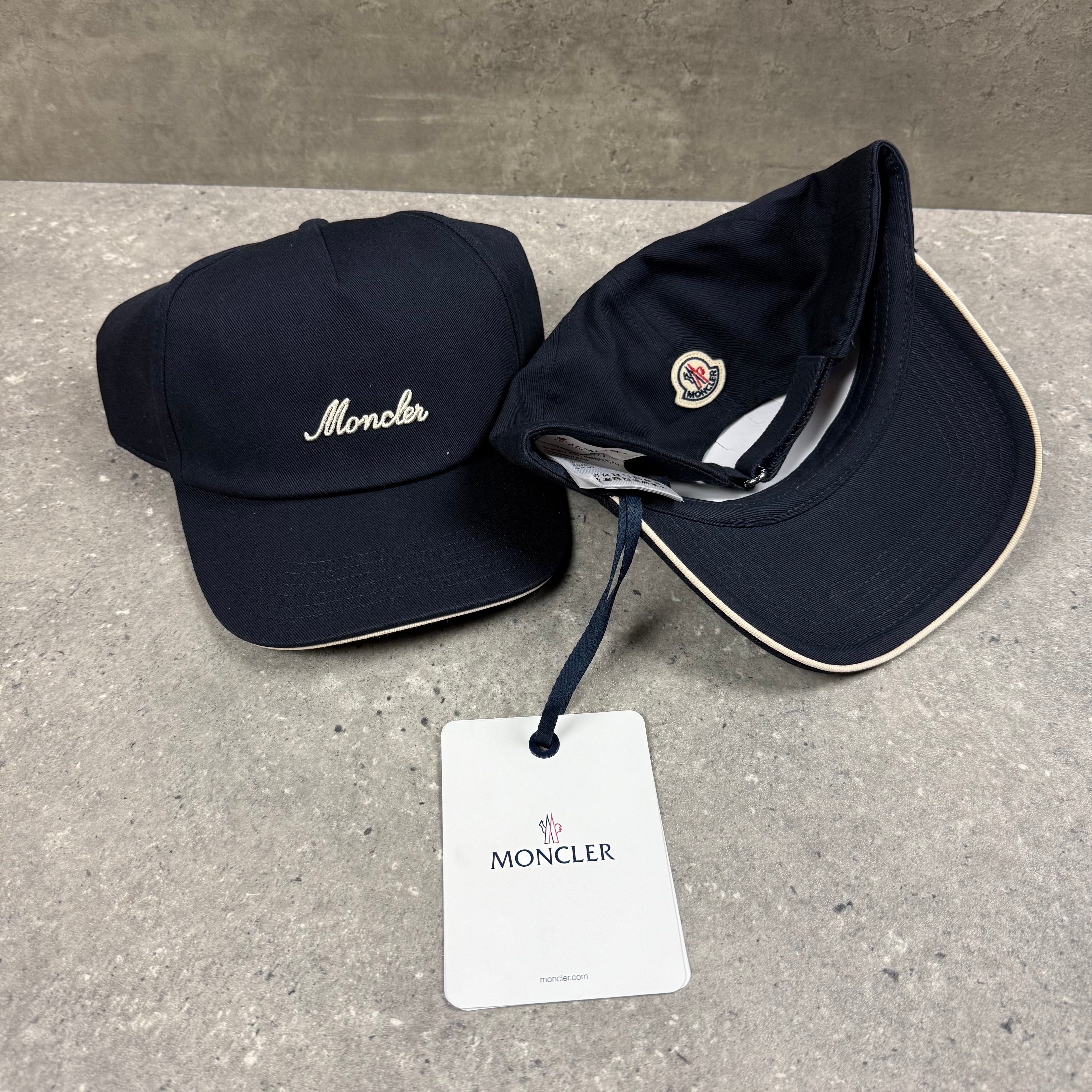 MONCLER LOGO CAP