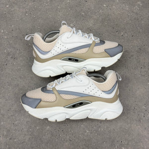 DIOR B22 WHITE/BEIGE - (EU43 / UK9)