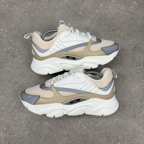 DIOR B22 WHITE/BEIGE - (EU43 / UK9)