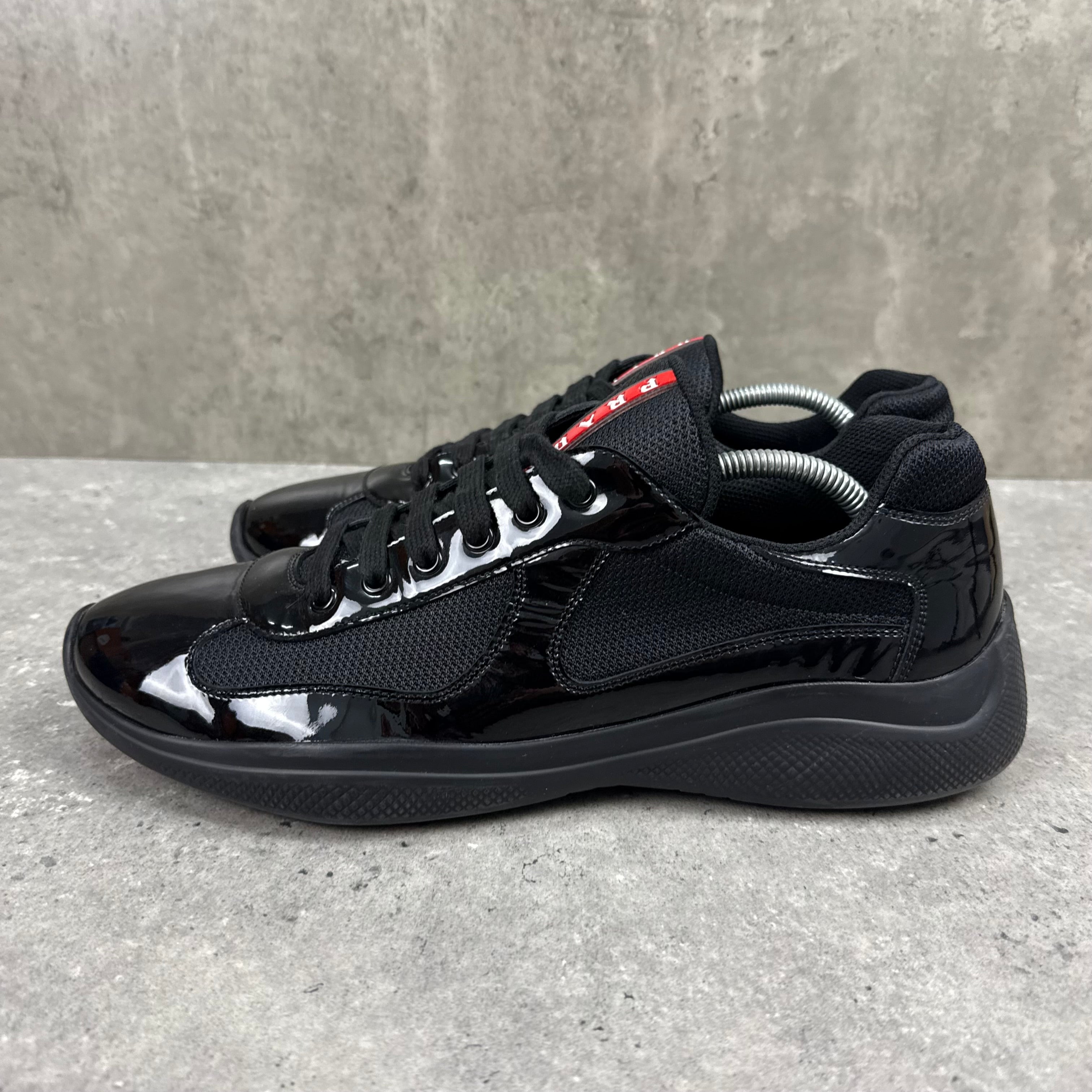 PRADA AMERICAN CUPS BLACK - EU44 (FITS UK 11)