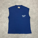 GALLERY DEPT SLEEVELESS T-SHIRT - NAVY BLUE