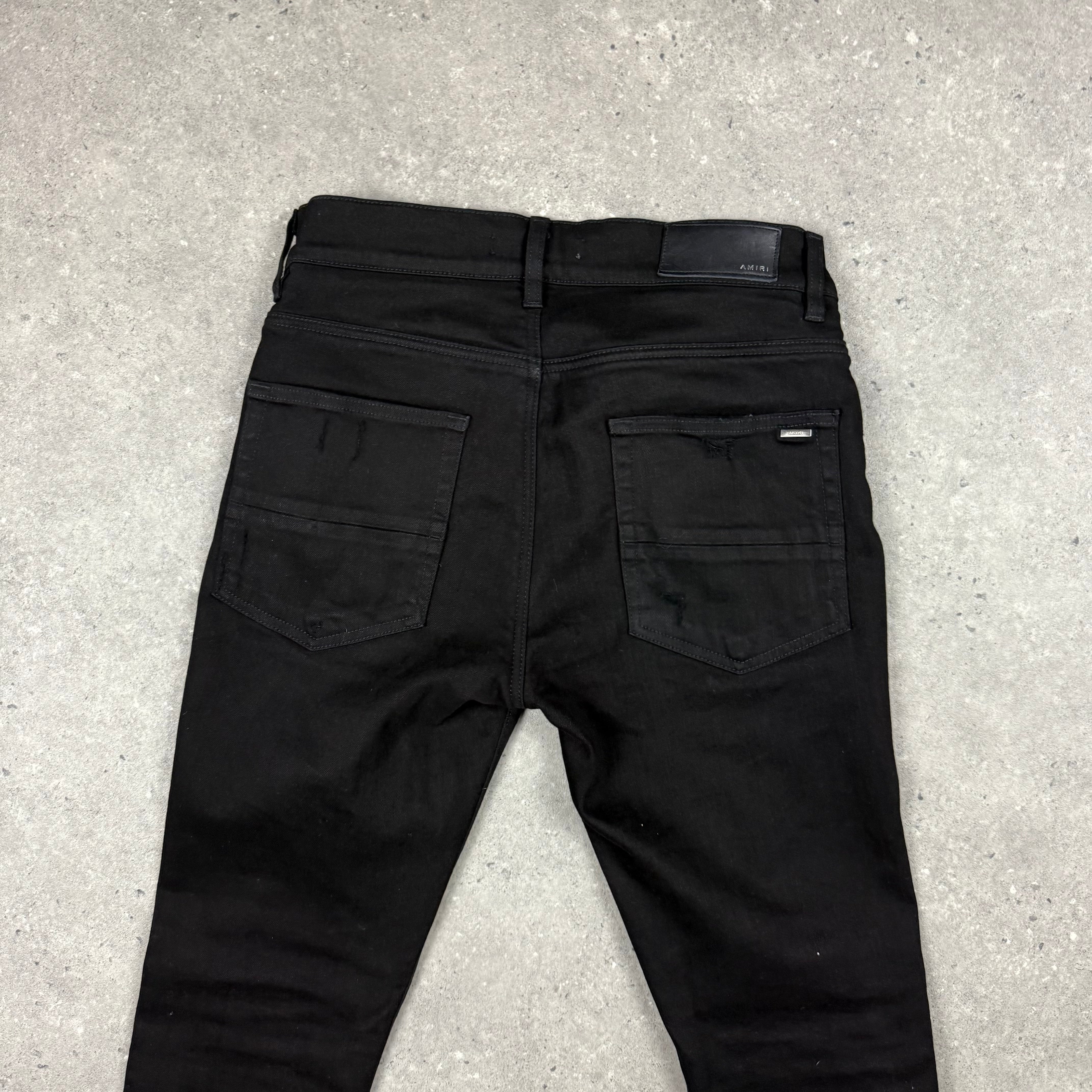 AMIRI SKINNY JEANS BLACK - (30")