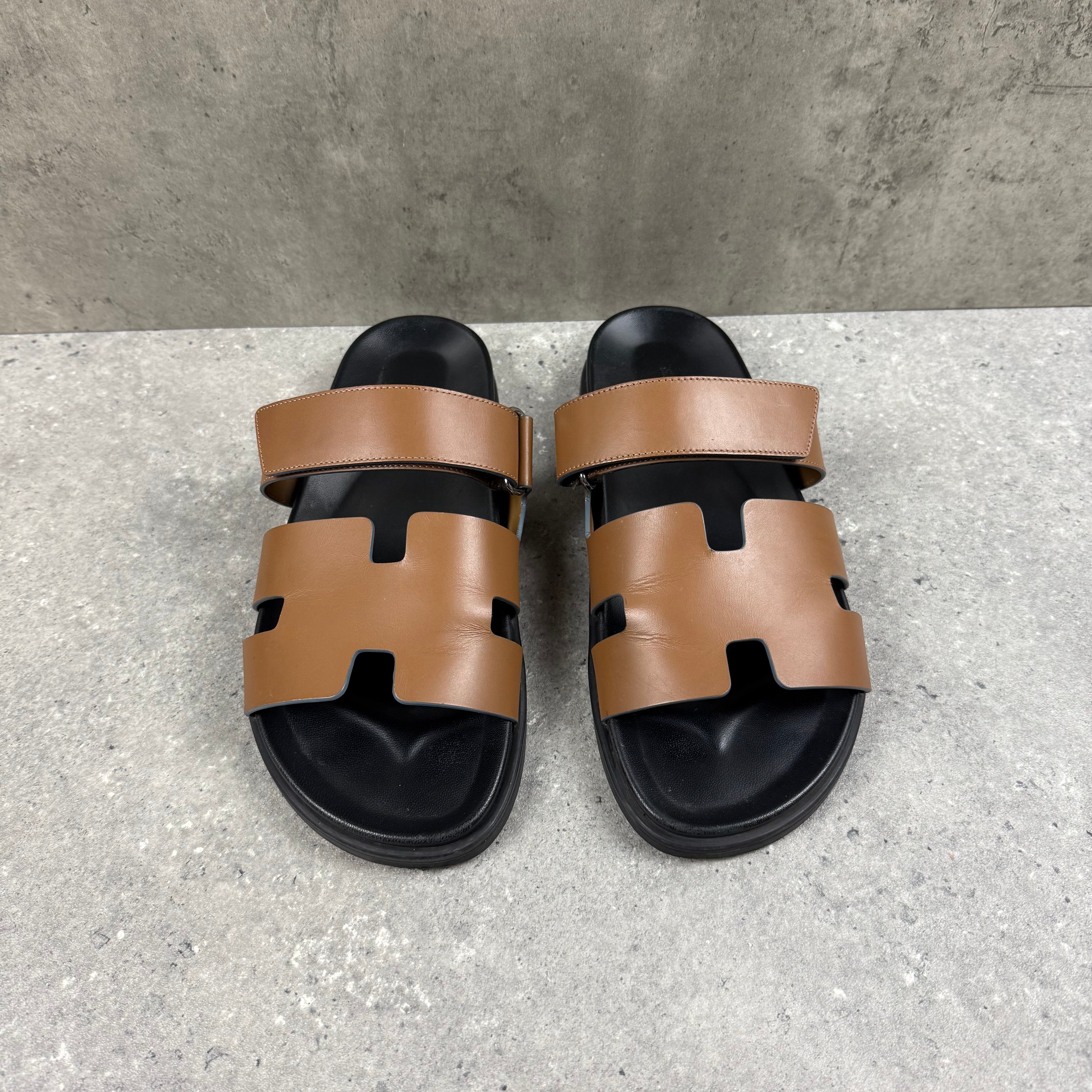 HERMES CHYPRE SANDALS  - (EU44.5 / UK10.5)