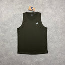 ASICS CORE VEST - BROWN STONE