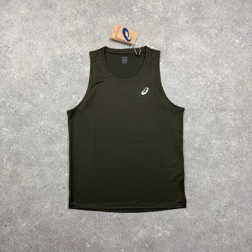 ASICS CORE VEST - BROWN STONE