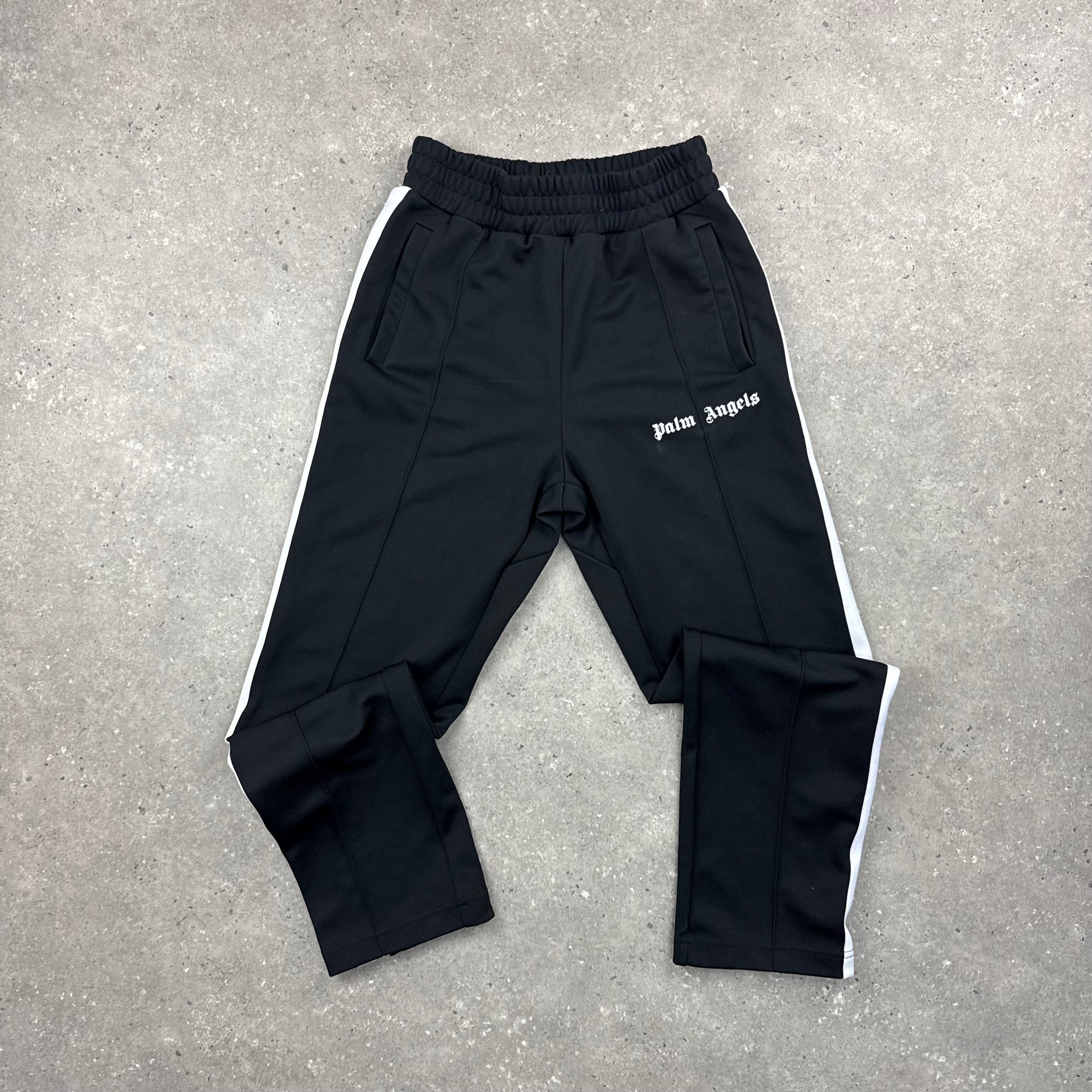 PALM ANGELS BOTTOMS BLACK - (L)