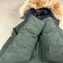 CANADA GOOSE WYDNAHM PARKA KHAKI - (M)