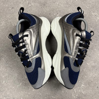 DIOR B22 NAVY / SILVER - (EU41.5 / UK 7.5)