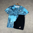 ASICS GRAPHIC ARCTIC SKY T-SHIRT & BLACK SHORTS SET