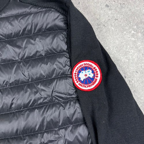 CANADA GOOSE KNITTED JACKET BLACK - (S)