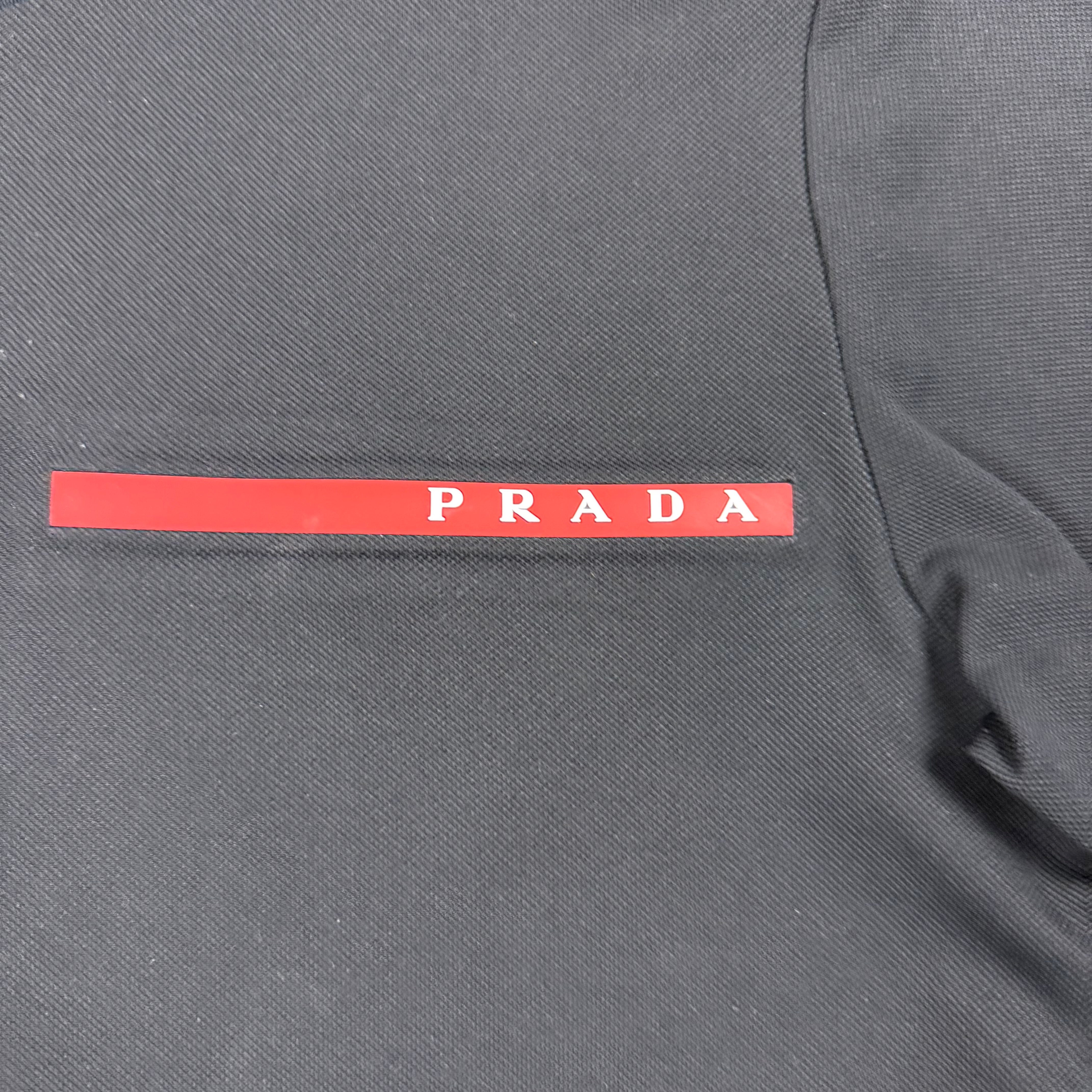 PRADA PIQUE T-SHIRT (FITS S/M)
