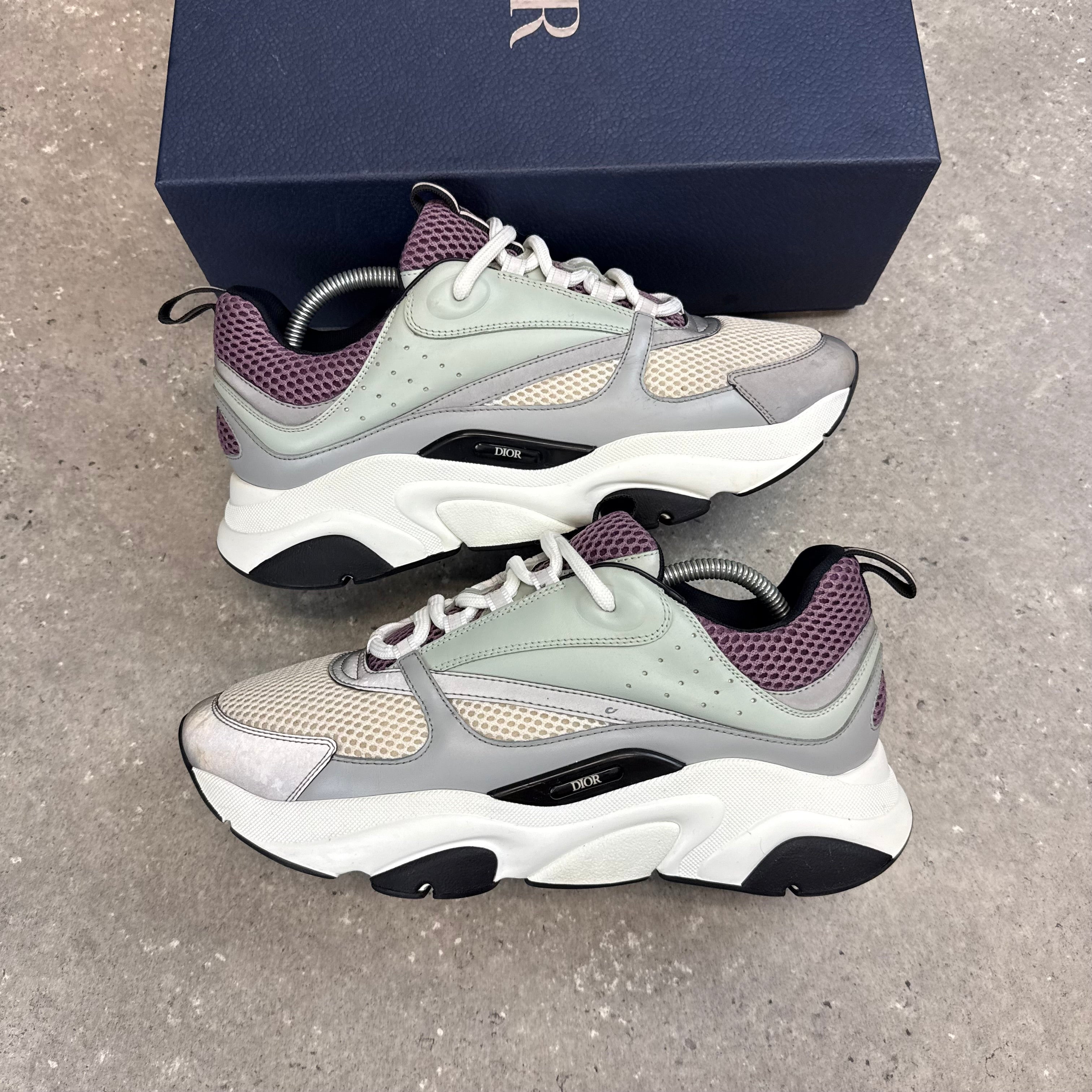 DIOR B22 GREY/LAVENDER - (EU44 / UK10)