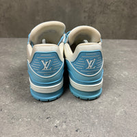 LOUIS VUITTON BLUE TRAINERS - EU41.5 (FITS UK 8.5)