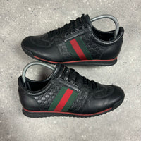 GUCCI TRAINERS BLACK - (EU 40 / UK 6)