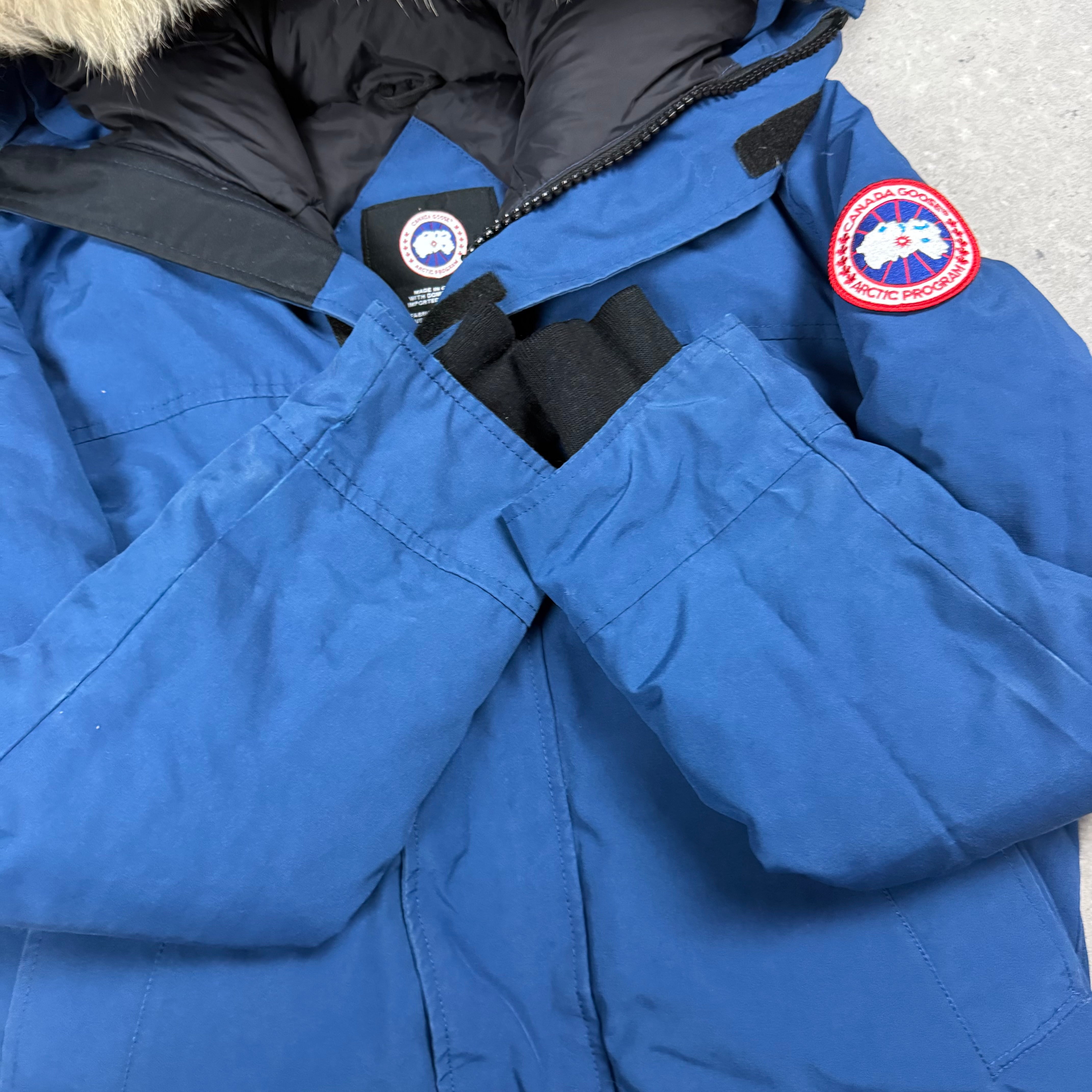 CANADA GOOSE LANGFORD PARKA BLUE FUSION - (S)