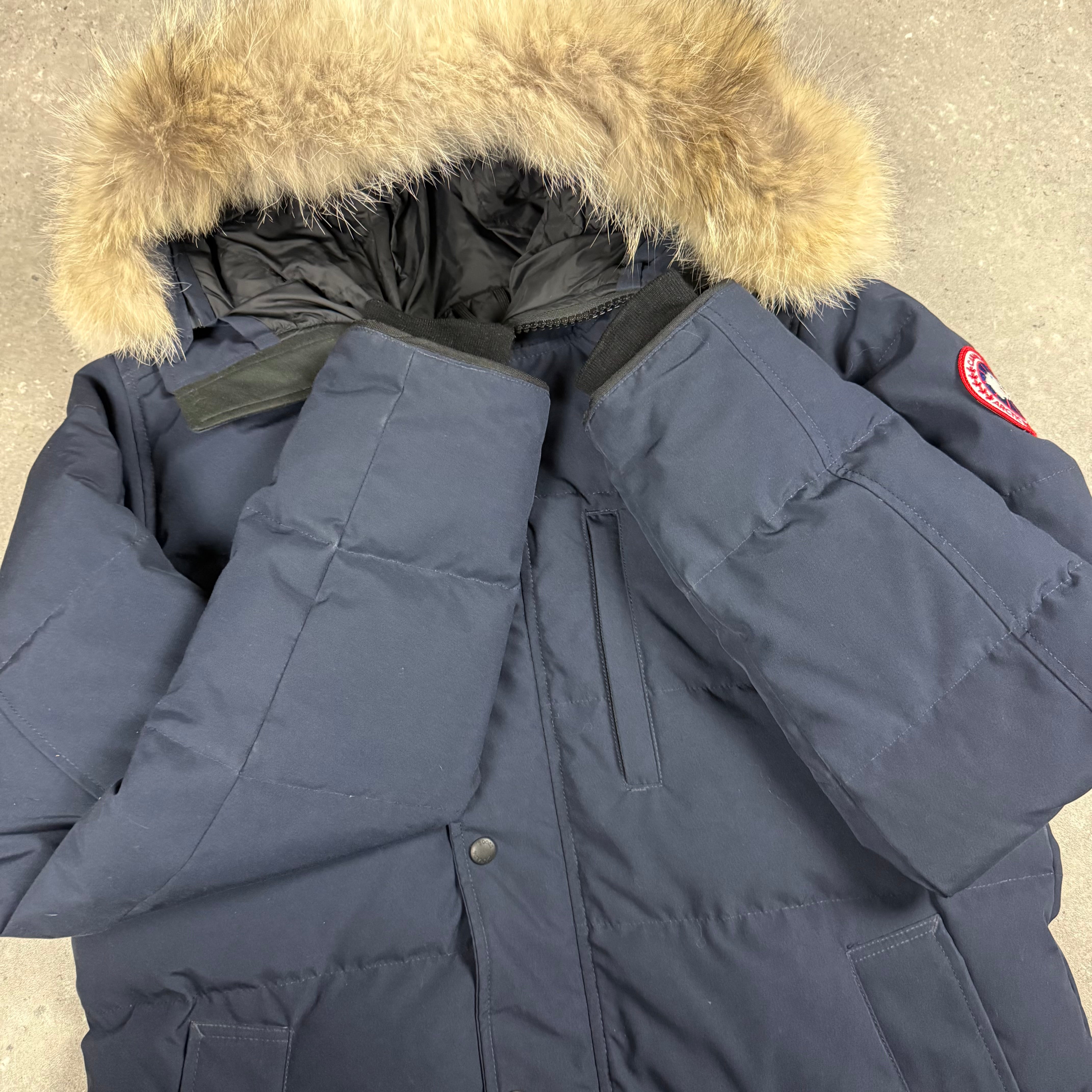 CANADA GOOSE CARSON PARKA NAVY - (L)