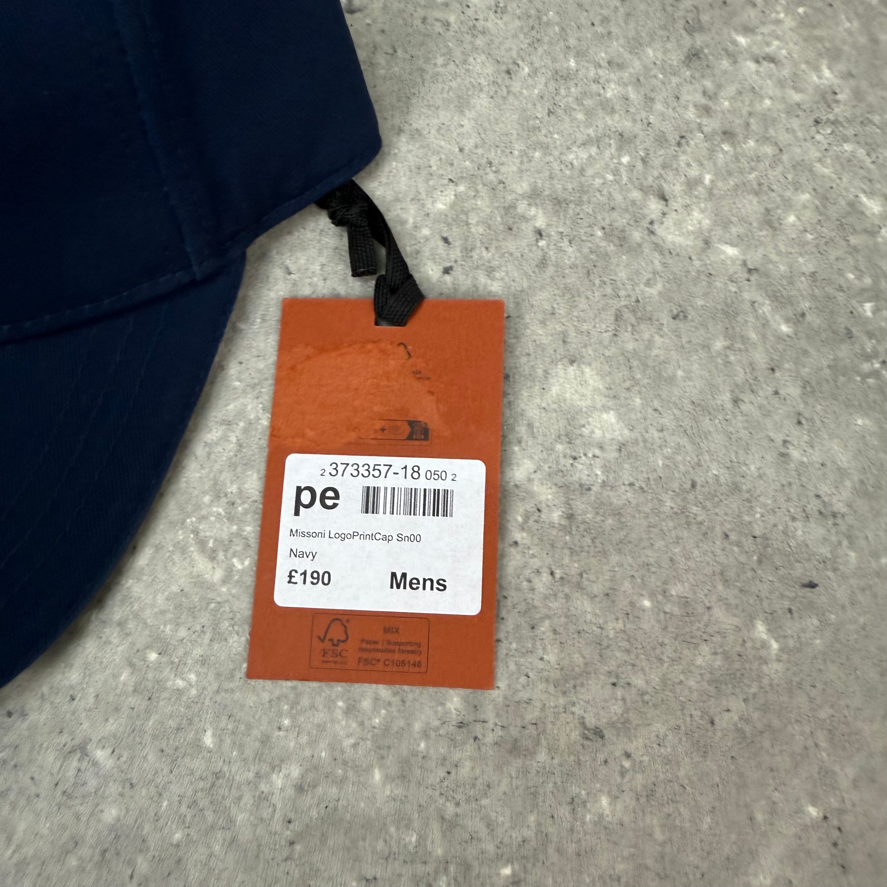 MISSONI NAVY CAP