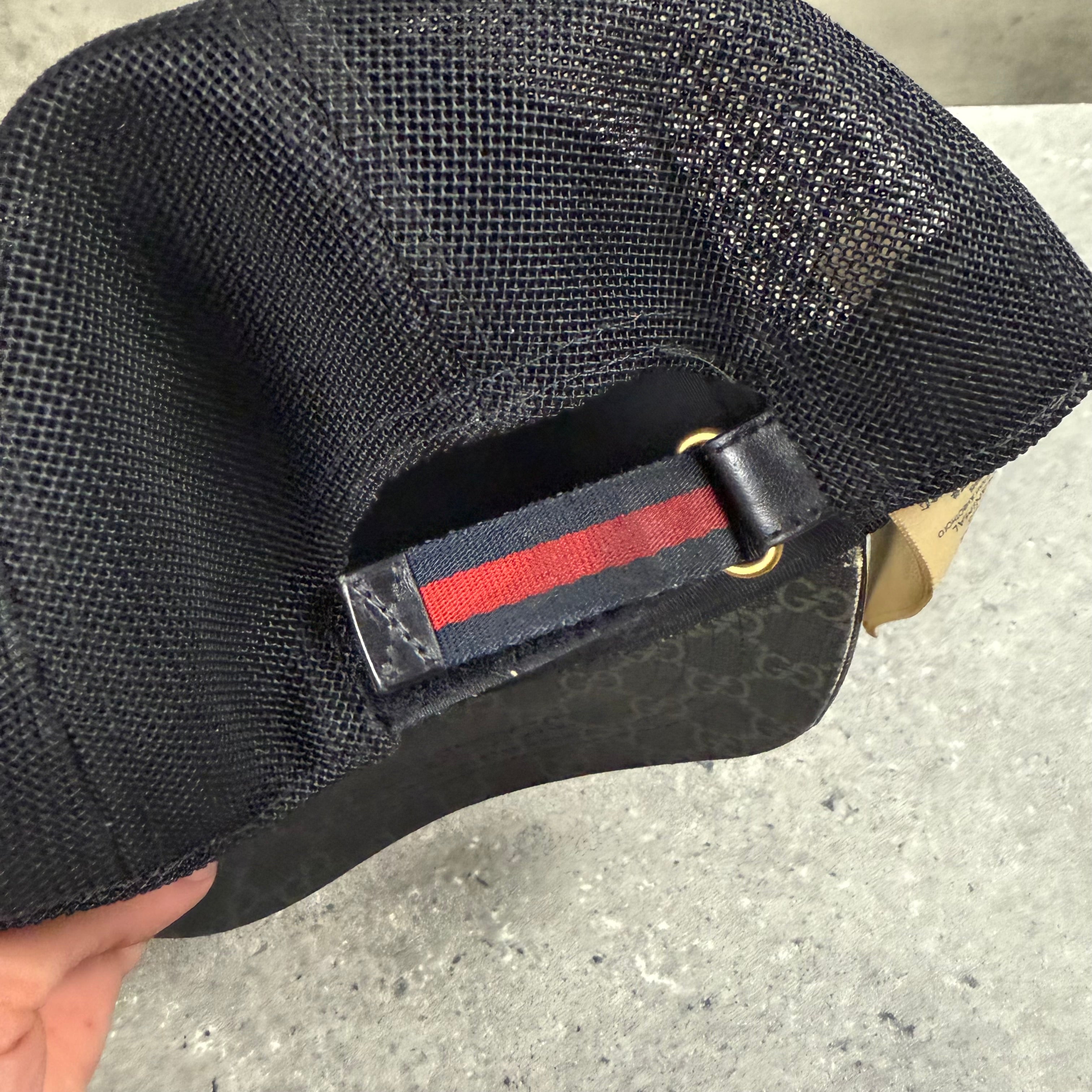 GUCCI SNAKE PRINT CAP