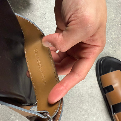 HERMES CHYPRE SANDALS  - (EU44.5 / UK10.5)