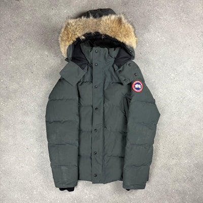 CANADA GOOSE WYNDHAM PARKA GRAPHITE - (M)