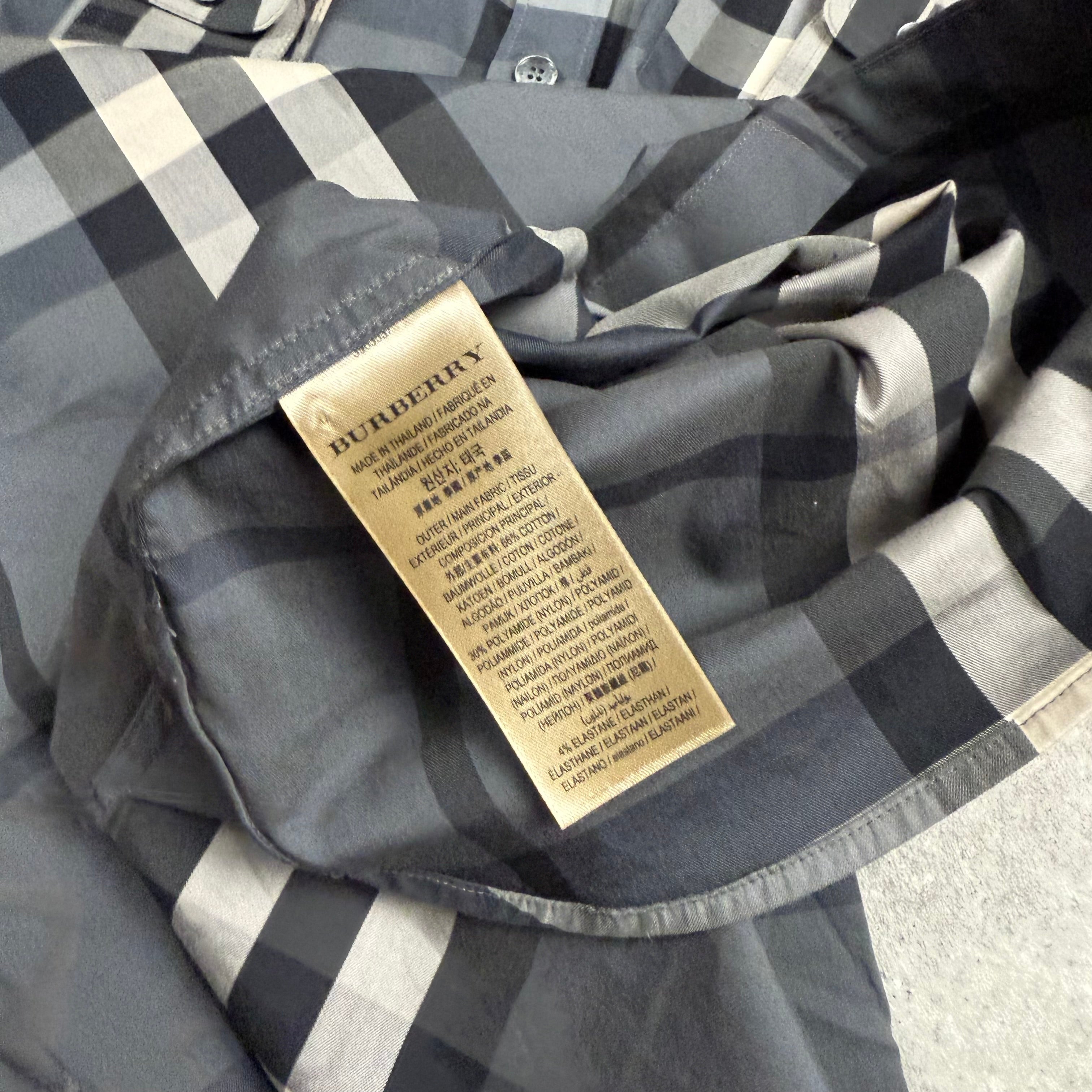 BURBERRY LONG SLEEVE SHIRT - (FITS M)