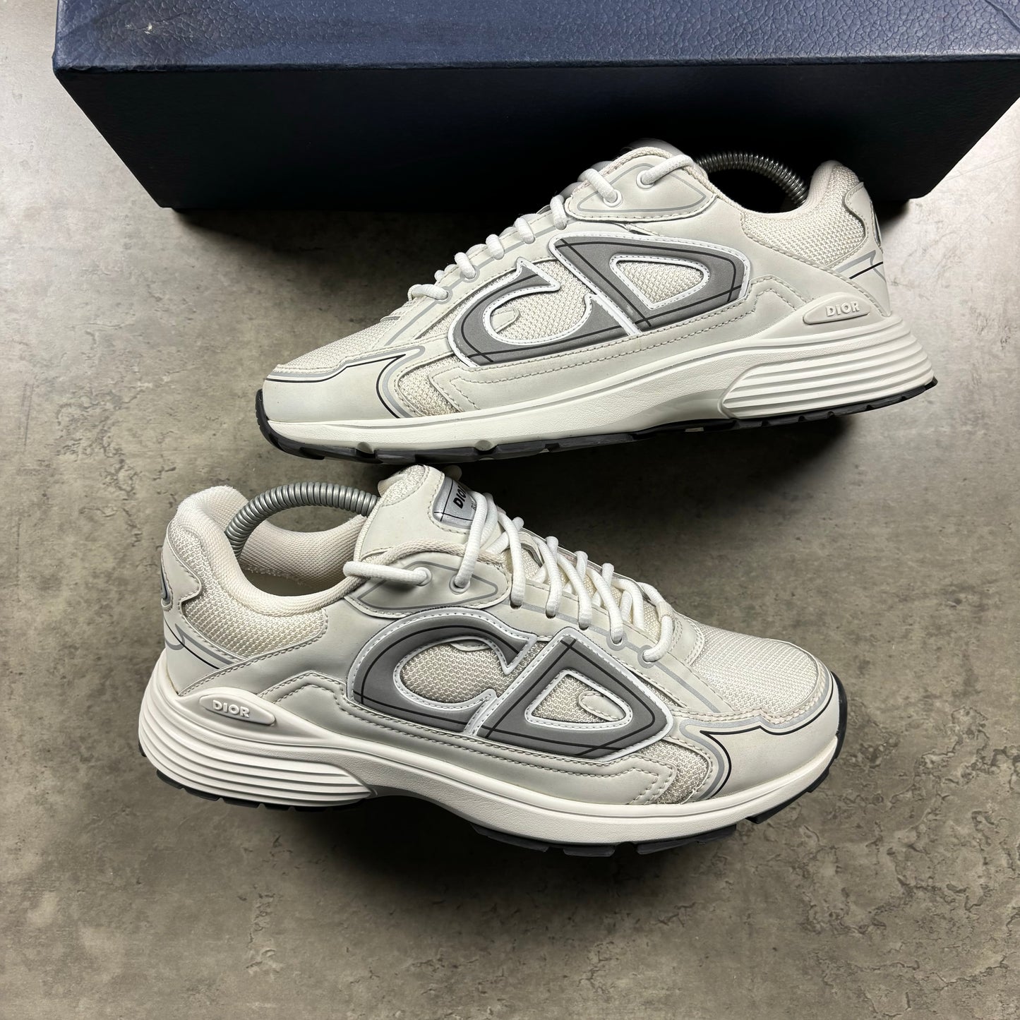 DIOR B30 TRAINERS - WHITE (FITS 7.5)