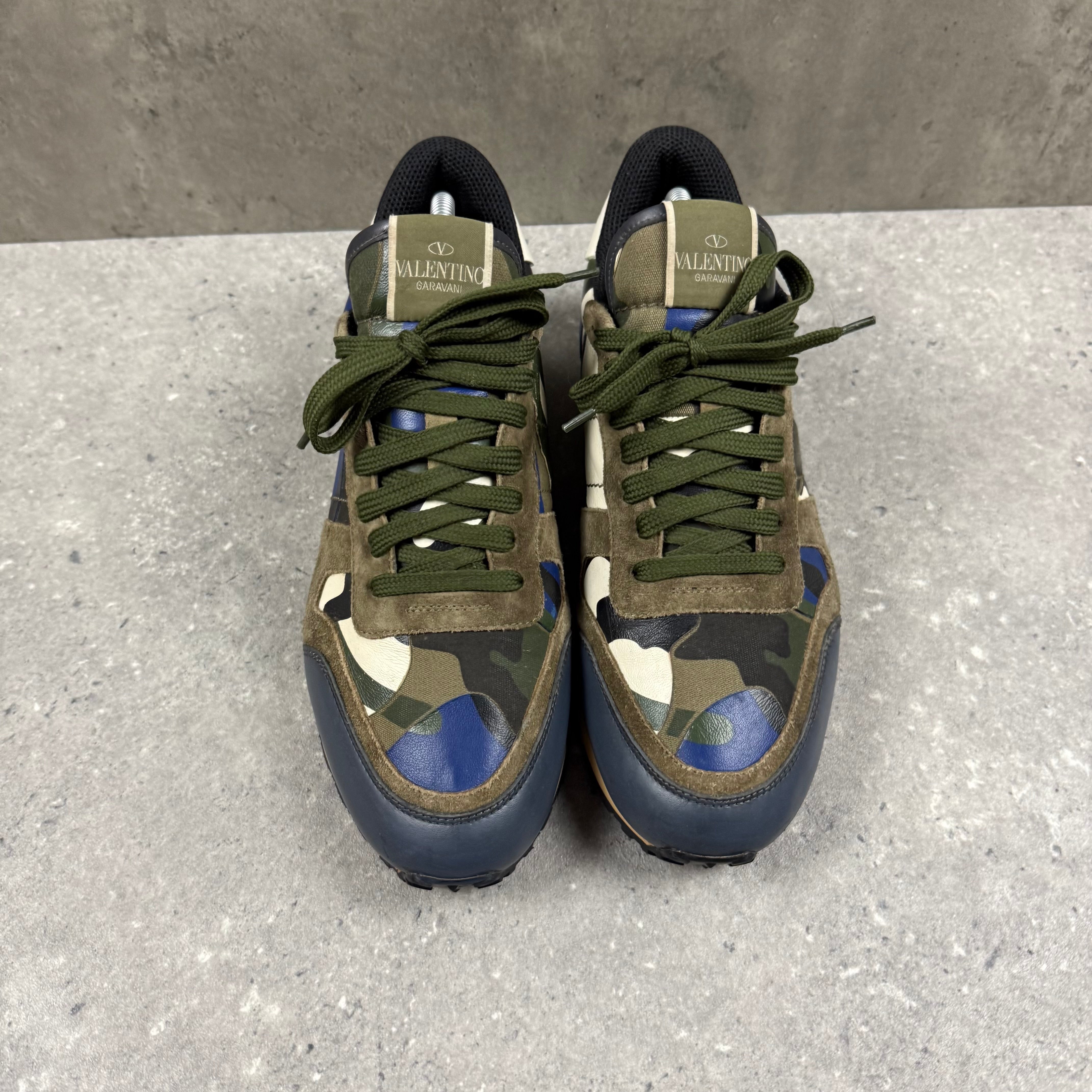 VALENTINO ROCKRUNNER KHAKI - (EU 41 / UK 7)