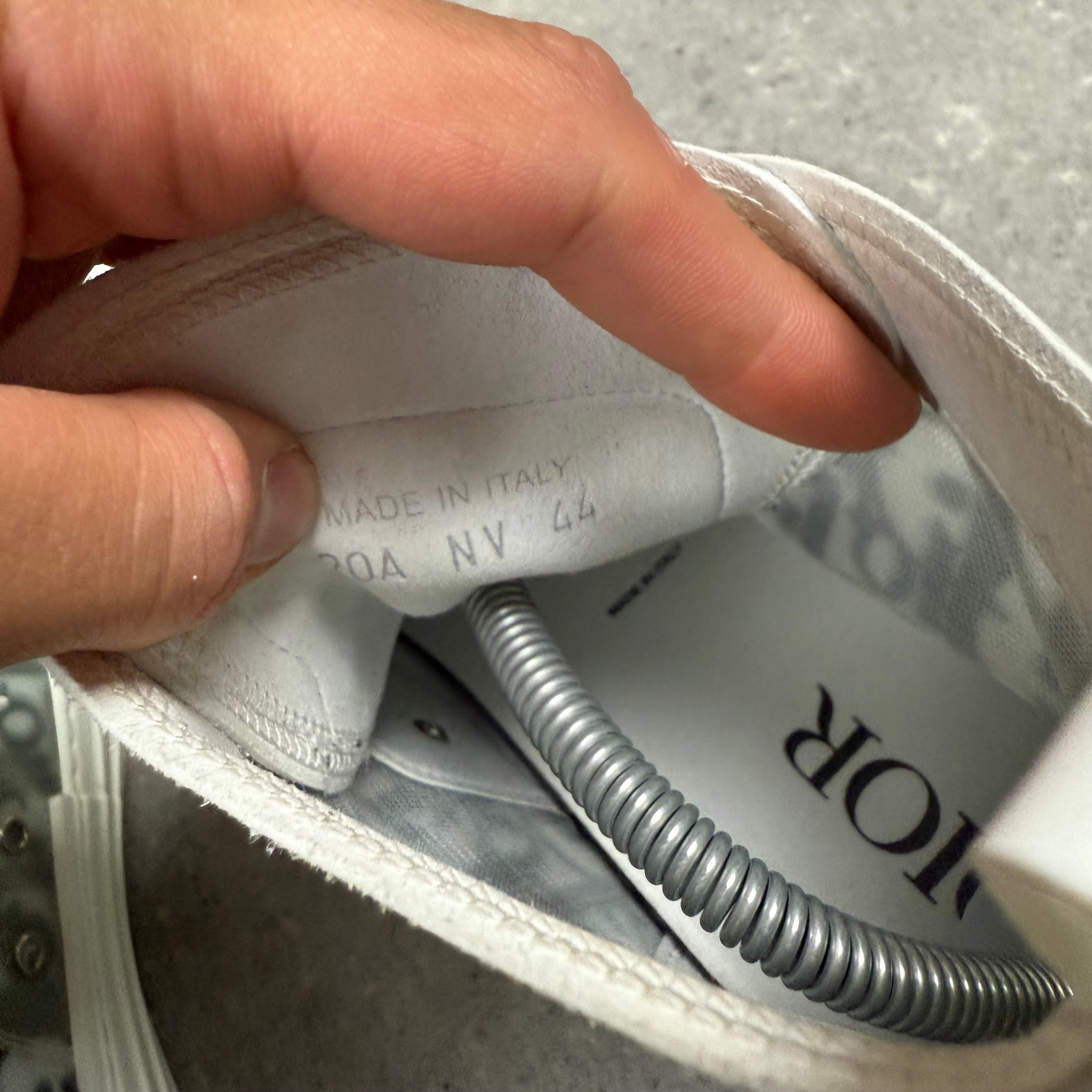 DIOR B23 WHITE - (EU44 / UK10)